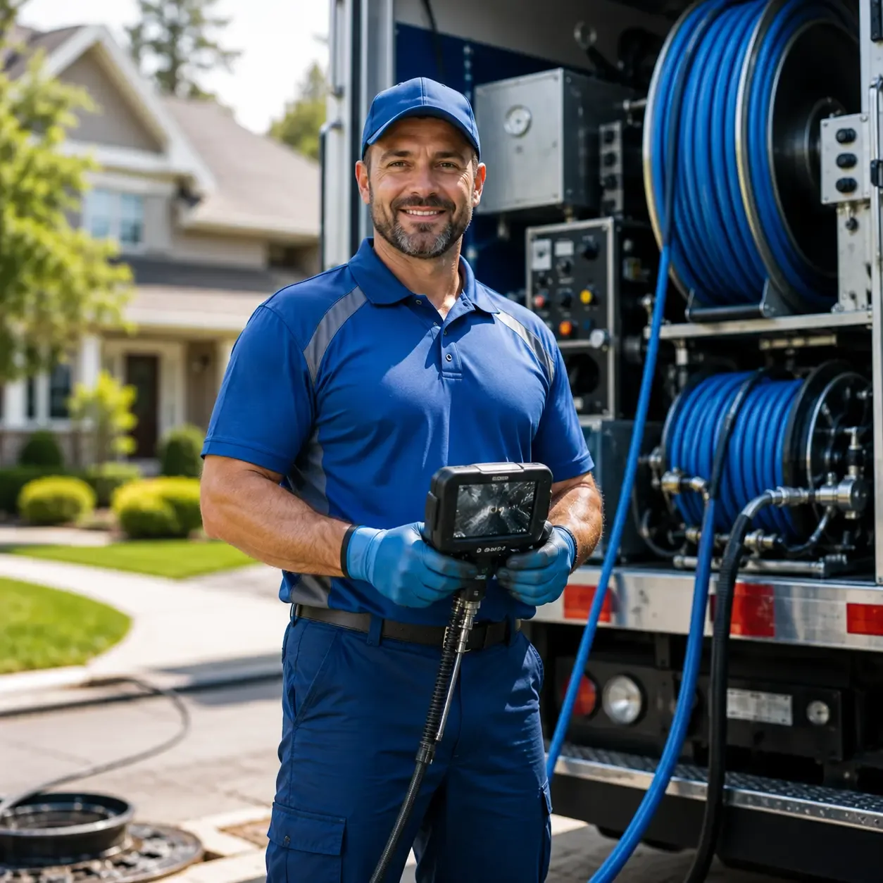 Local outdoor drain cleaning specialists in Bidwell, OH